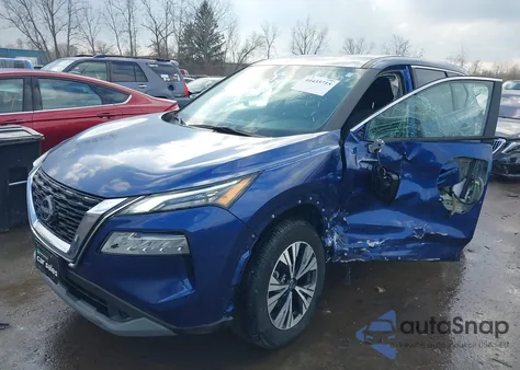 2023 Nissan Rogue Sv Intelligent Awd из США, поврежденный, VIN 5N1BT3BB4PC846653